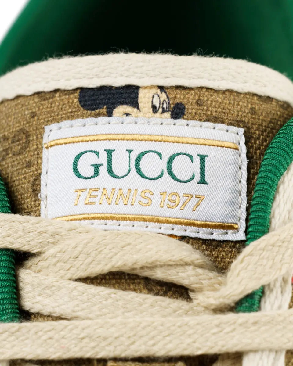 GUCCI x Disney Tennis 1977 Mickey Mouse GG Supreme monogram sneakers