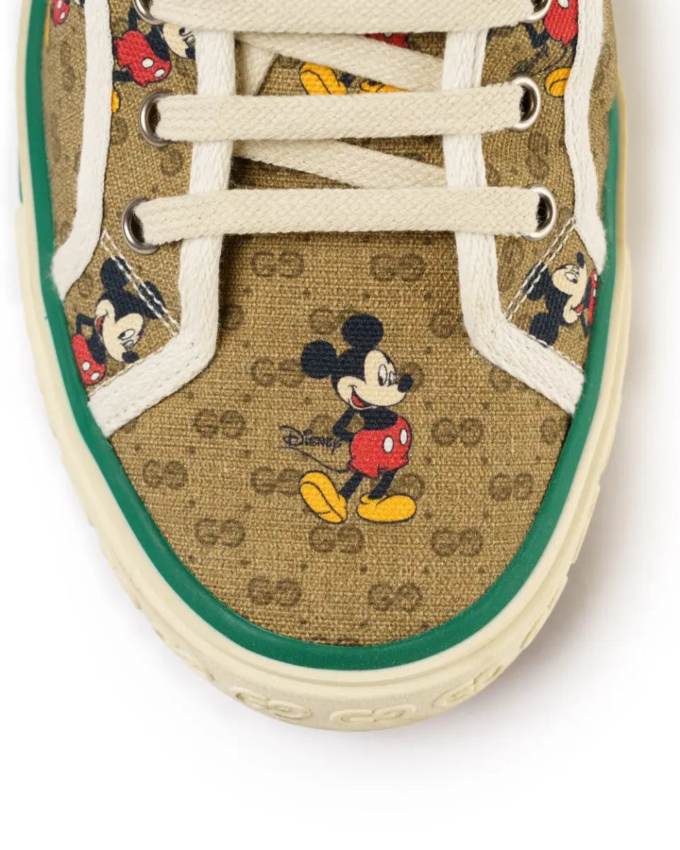 GUCCI x Disney Tennis 1977 Mickey Mouse GG Supreme monogram sneakers