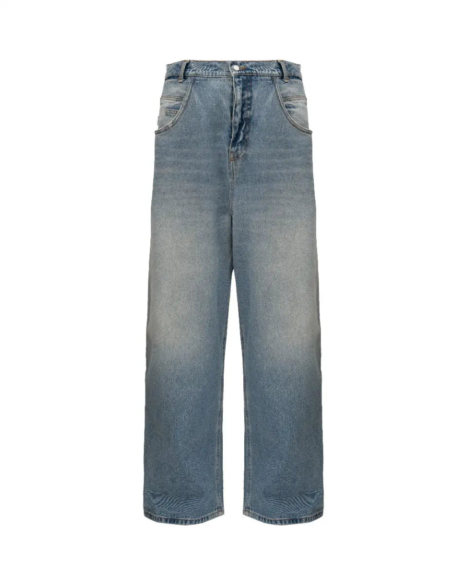 Hed Mayner blue faded denim pants Hed Mayner