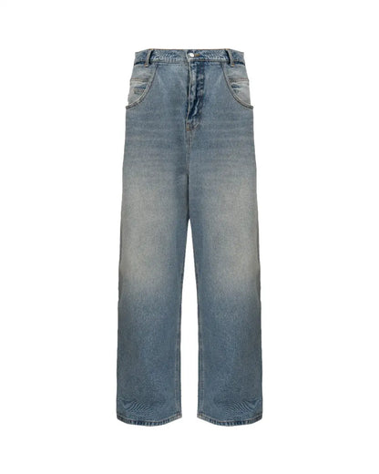 Hed Mayner blue faded denim pants Hed Mayner