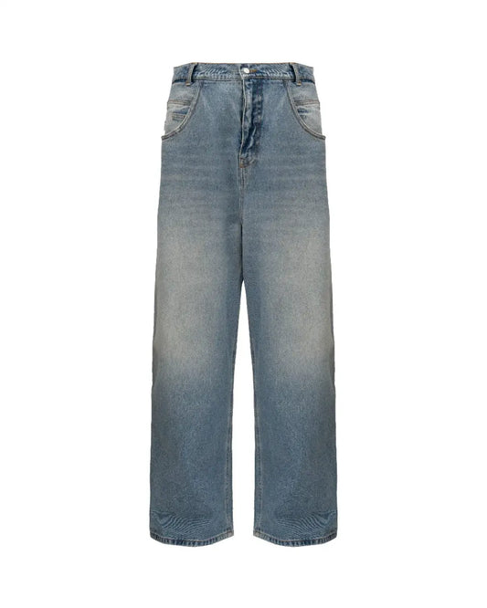 Hed Mayner blue faded denim pants Hed Mayner