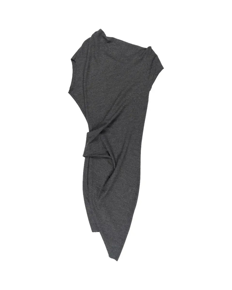 Helmut Lang Cowl neck asymmetrical dress Helmut Lang