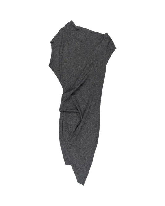 Helmut Lang Cowl neck asymmetrical dress Helmut Lang