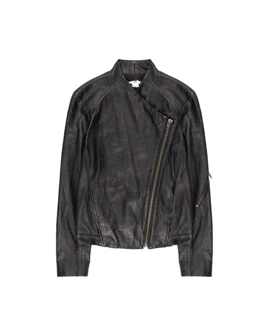 Helmut Lang lamb leather biker jacket Helmut Lang