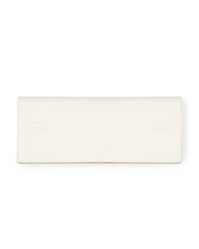 Hermes Birkin Shadow New White Swift clutch bag thumbnail