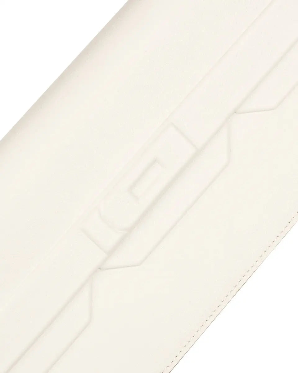 Hermes Birkin Shadow New White Swift clutch bag Hermès
