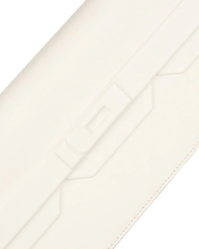 Hermes Birkin Shadow New White Swift clutch bag thumbnail