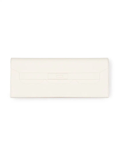 Hermes Birkin Shadow New White Swift clutch bag Hermès