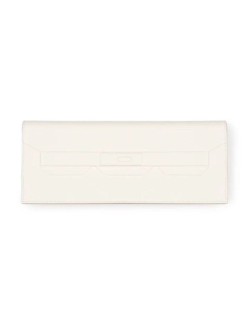 Hermes Birkin Shadow New White Swift clutch bag thumbnail