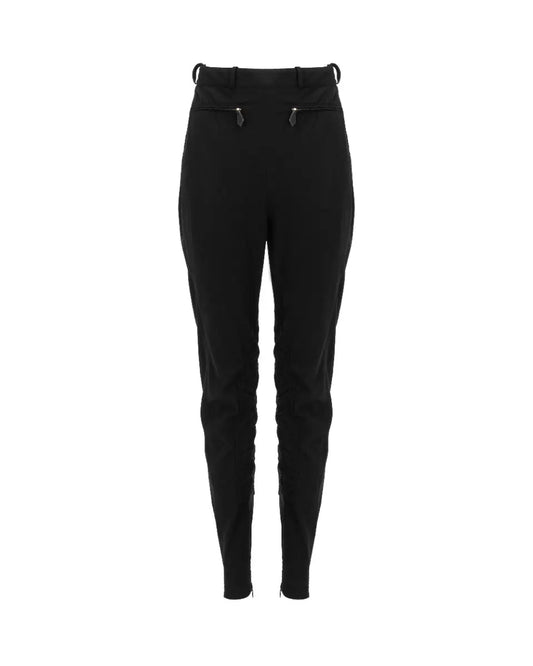 Hermes Breeches black riding woollen pants Hermès