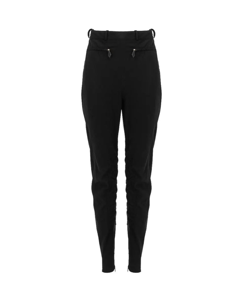 Hermes Breeches black riding woollen pants thumbnail
