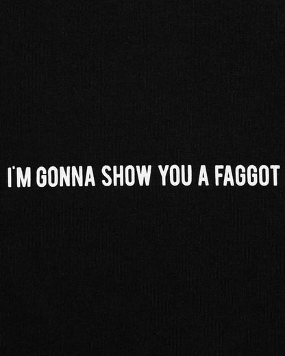 Hood By Air "Faggot" Empire quote t-shirt Hood By Air