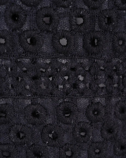 Isabel Marant black crochet raglan sleeves sweater Isabel Marant