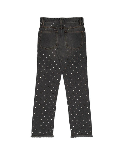 Isabel Marant Ulano Swarovski crystal-embellished denim pants Isabel Marant