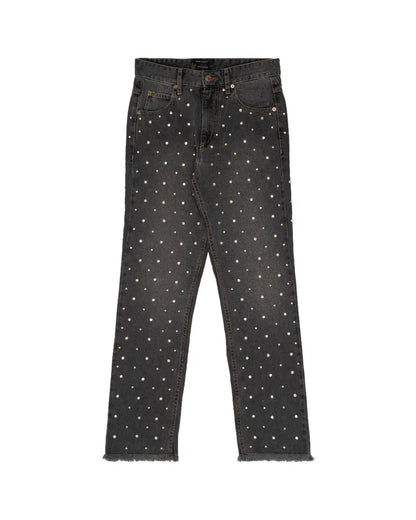 Isabel Marant Ulano Swarovski crystal-embellished denim pants Isabel Marant