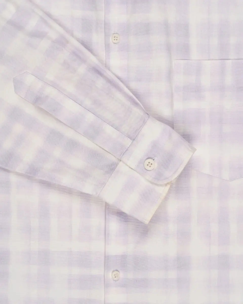 Jacquemus "Le Coup De Soleil" Valensole button-up lavender shirt