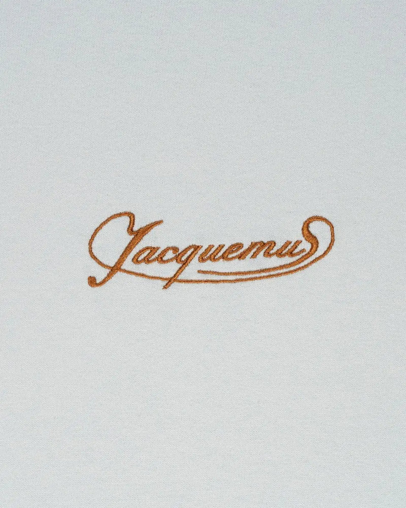 Jacquemus Corto cropped baby blue t-shirt thumbnail