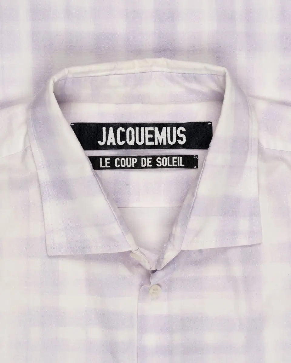 Jacquemus "Le Coup De Soleil" Valensole button-up lavender shirt