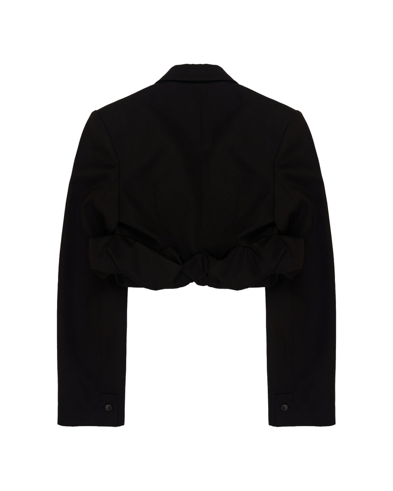 Jacquemus La veste croissant cropped blazer thumbnail