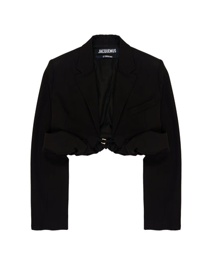 Jacquemus La veste croissant cropped blazer
