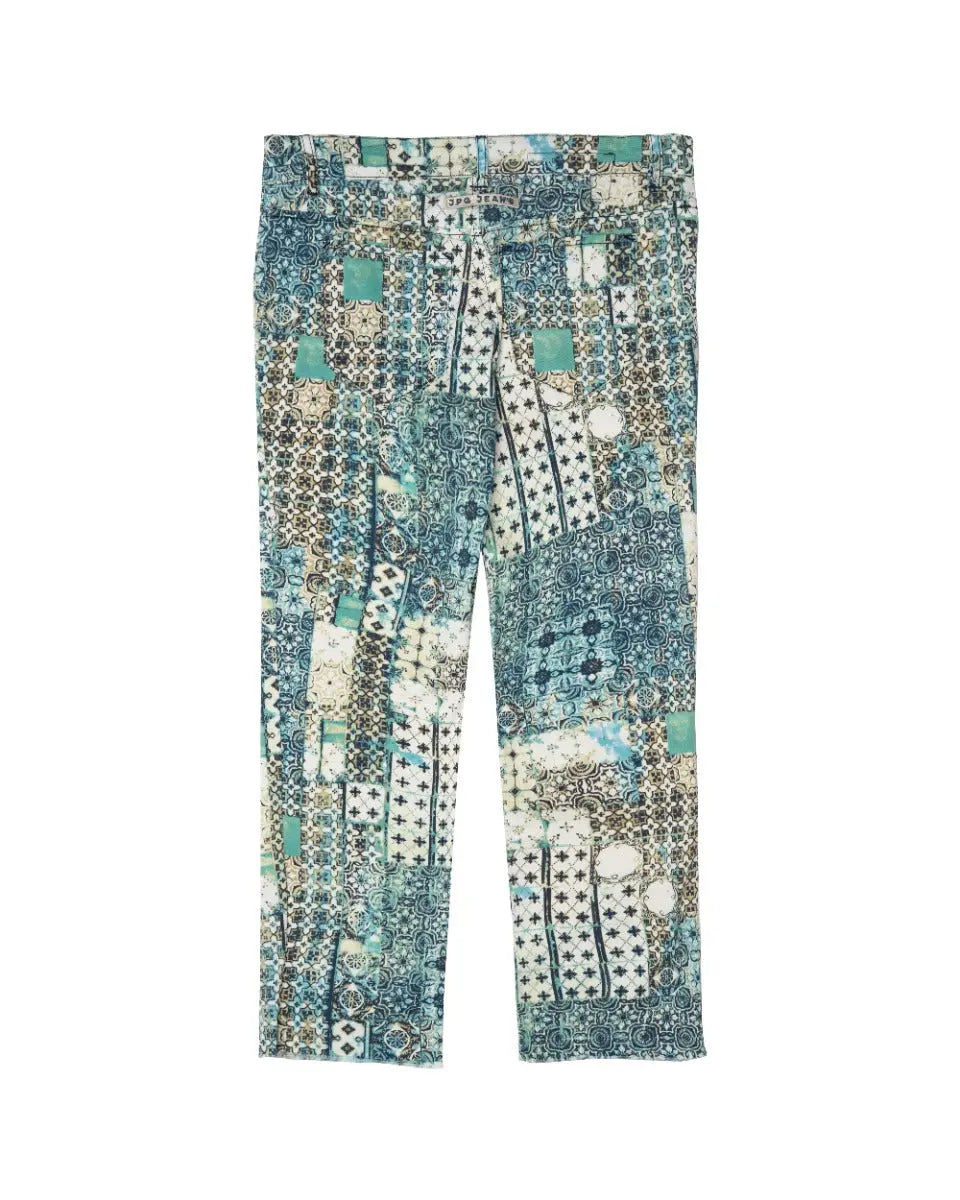 Jean Paul Gaultier printed jeans Jean Paul Gaultier