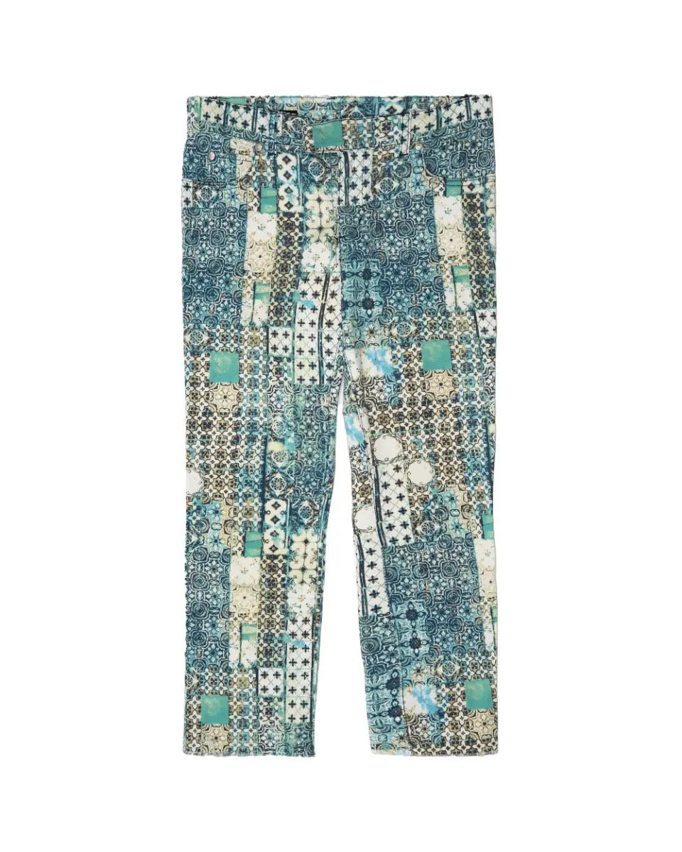 Jean Paul Gaultier printed jeans Jean Paul Gaultier