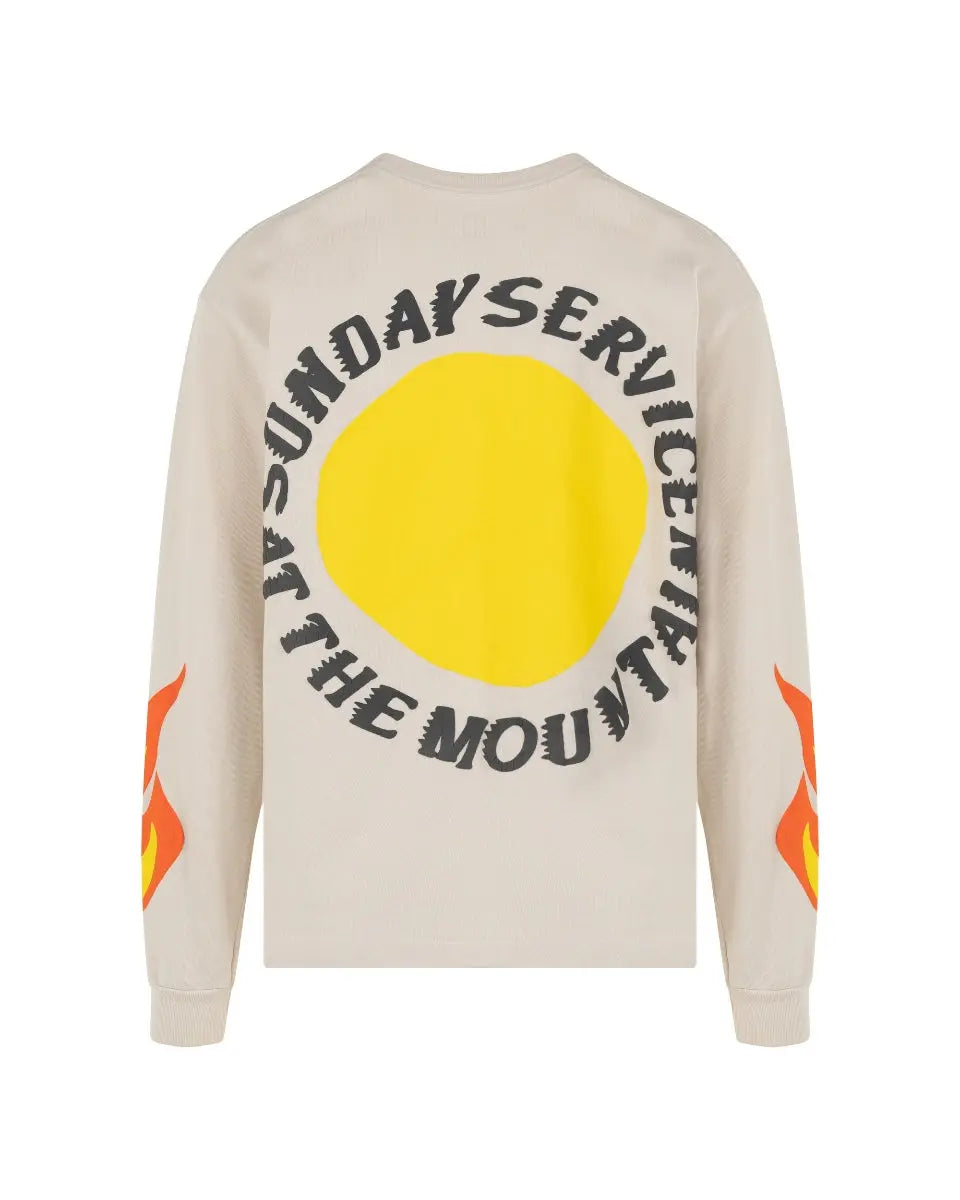 Kanye West Sunday Service "Holy Spirit" Choir Flame long sleeve t-shirt