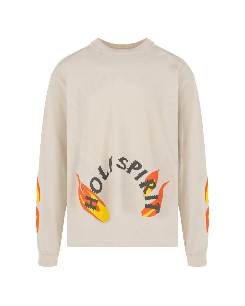 Kanye West Sunday Service "Holy Spirit" Choir Flame long sleeve t-shirt