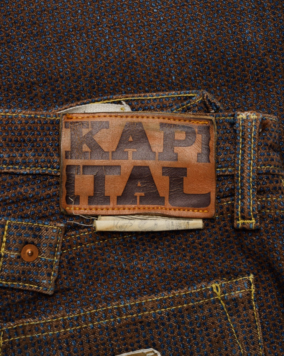Kapital Century sashiko denim pants