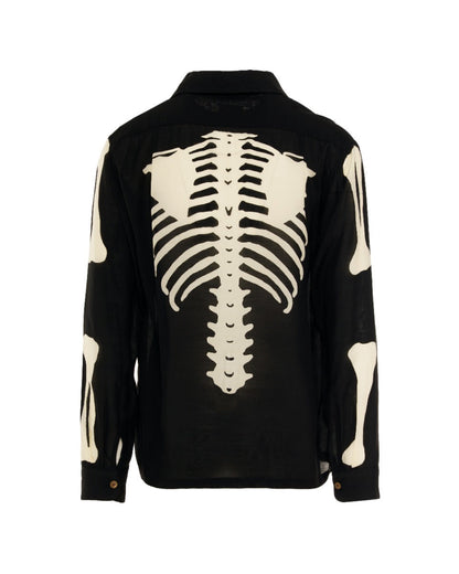 Kapital Kountry Skeleton Bone Wrangle button-up shirt Kapital
