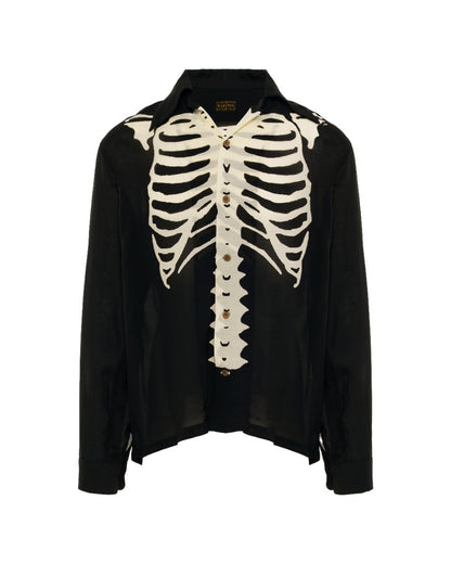 Kapital Kountry Skeleton Bone Wrangle button-up shirt Kapital