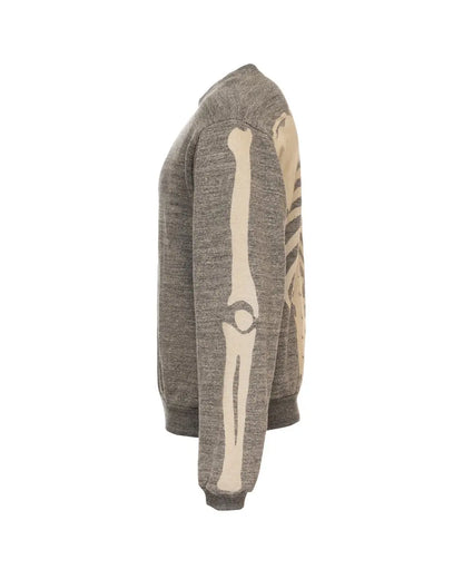 Kapital skeleton gandrelle fleece sweater Kapital