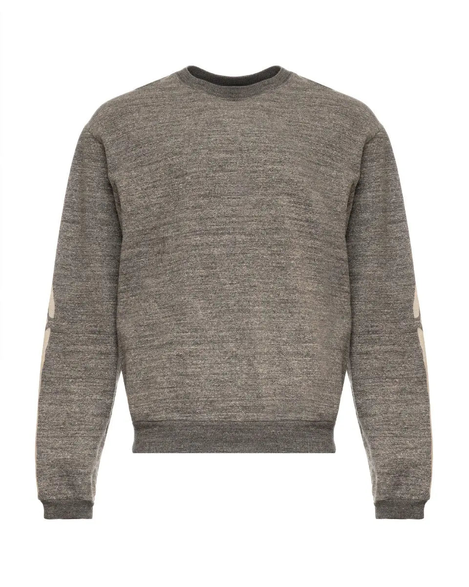 Kapital skeleton gandrelle fleece sweater