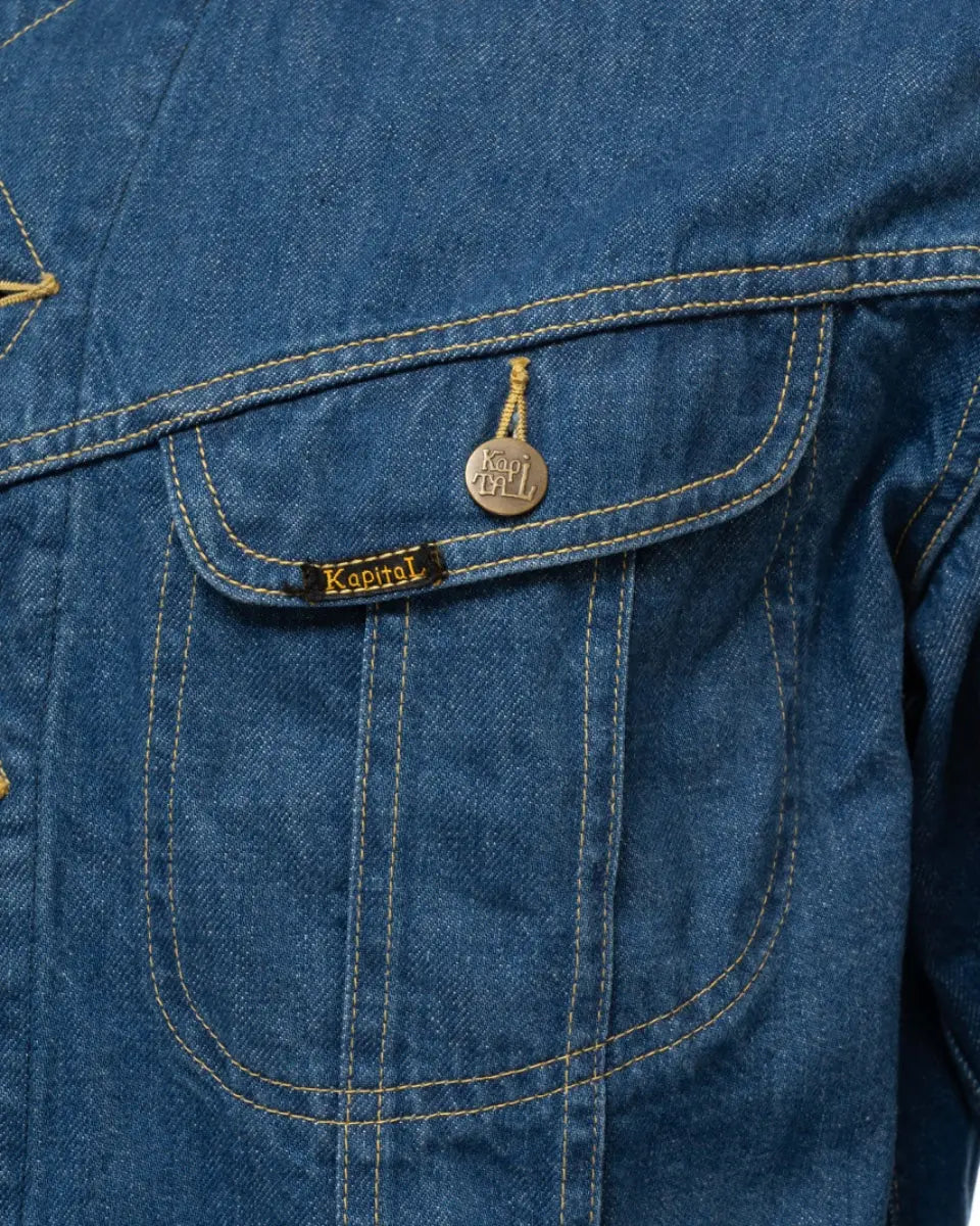 Kapital Smiley Face denim jacket