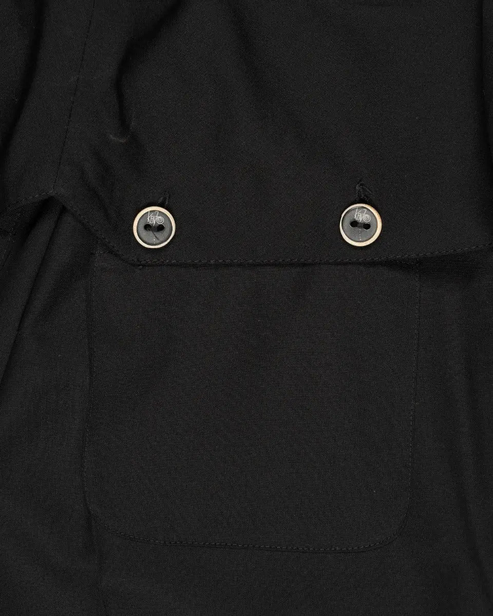 Kenzo button-up appliqué laine pants