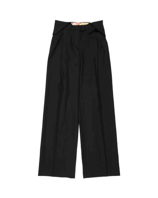 Kenzo button-up appliqué laine pants Kenzo