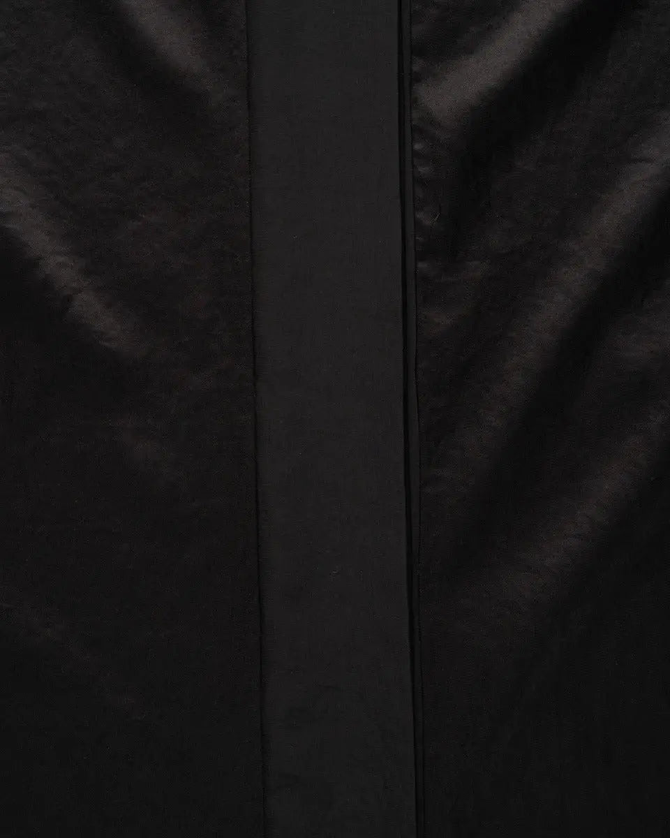 Lanvin front-buttoned black mini dress Lanvin