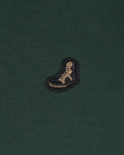 Lanvin sneaker embroidery bottle green polo collar t-shirt Lanvin