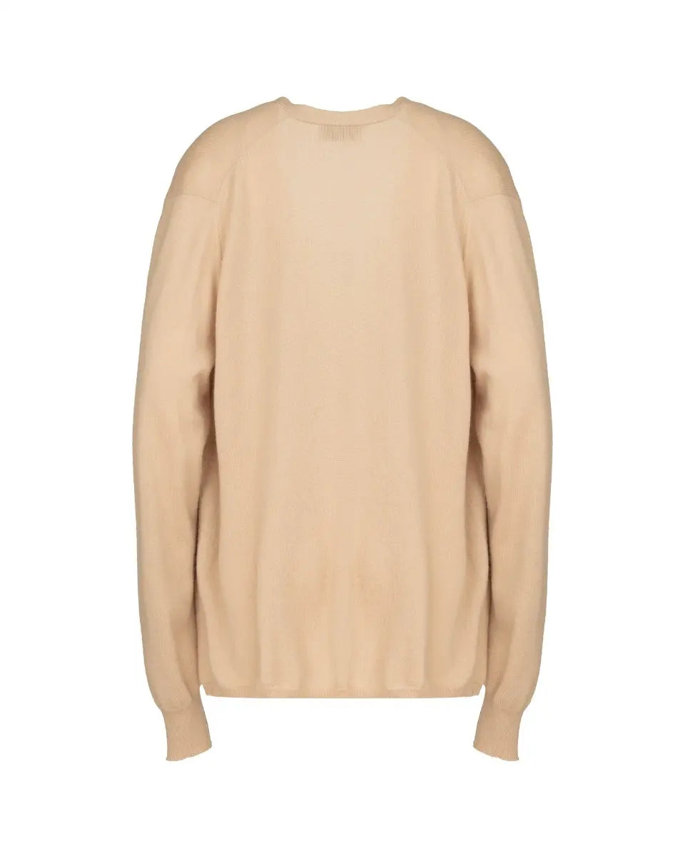 Lemaire cashmere beige cardigan