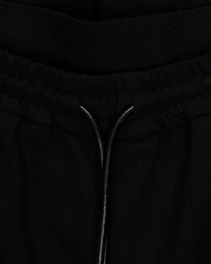 Loewe black georgette raw-edge pants Loewe