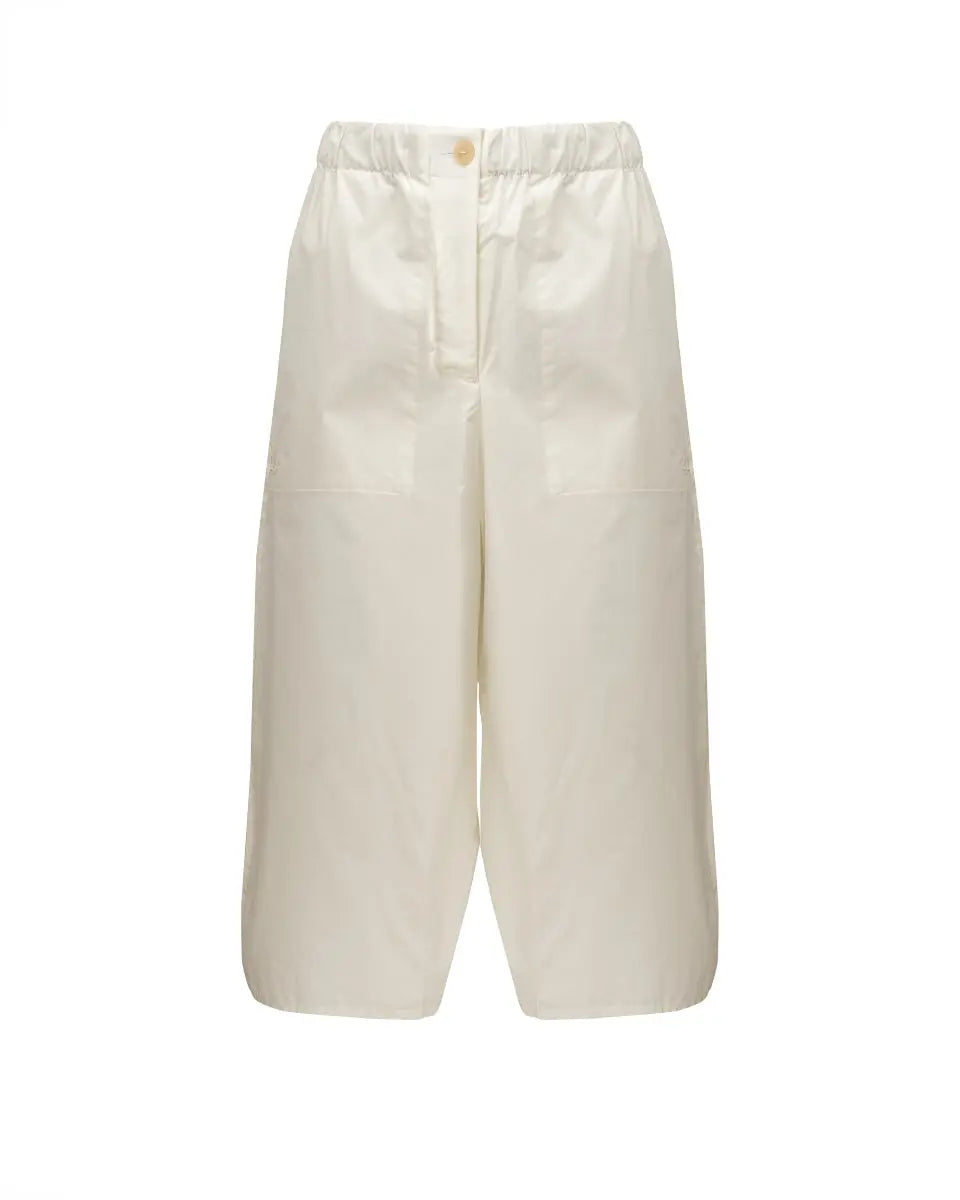 Loewe Paula's Ibiza cropped white trousers