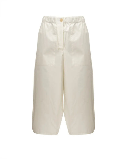 Loewe Paula's Ibiza cropped white trousers Loewe
