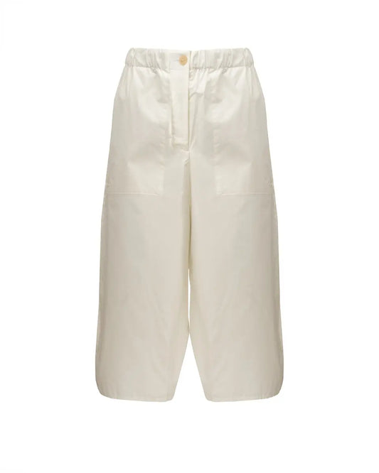 Loewe Paula's Ibiza cropped white trousers Loewe