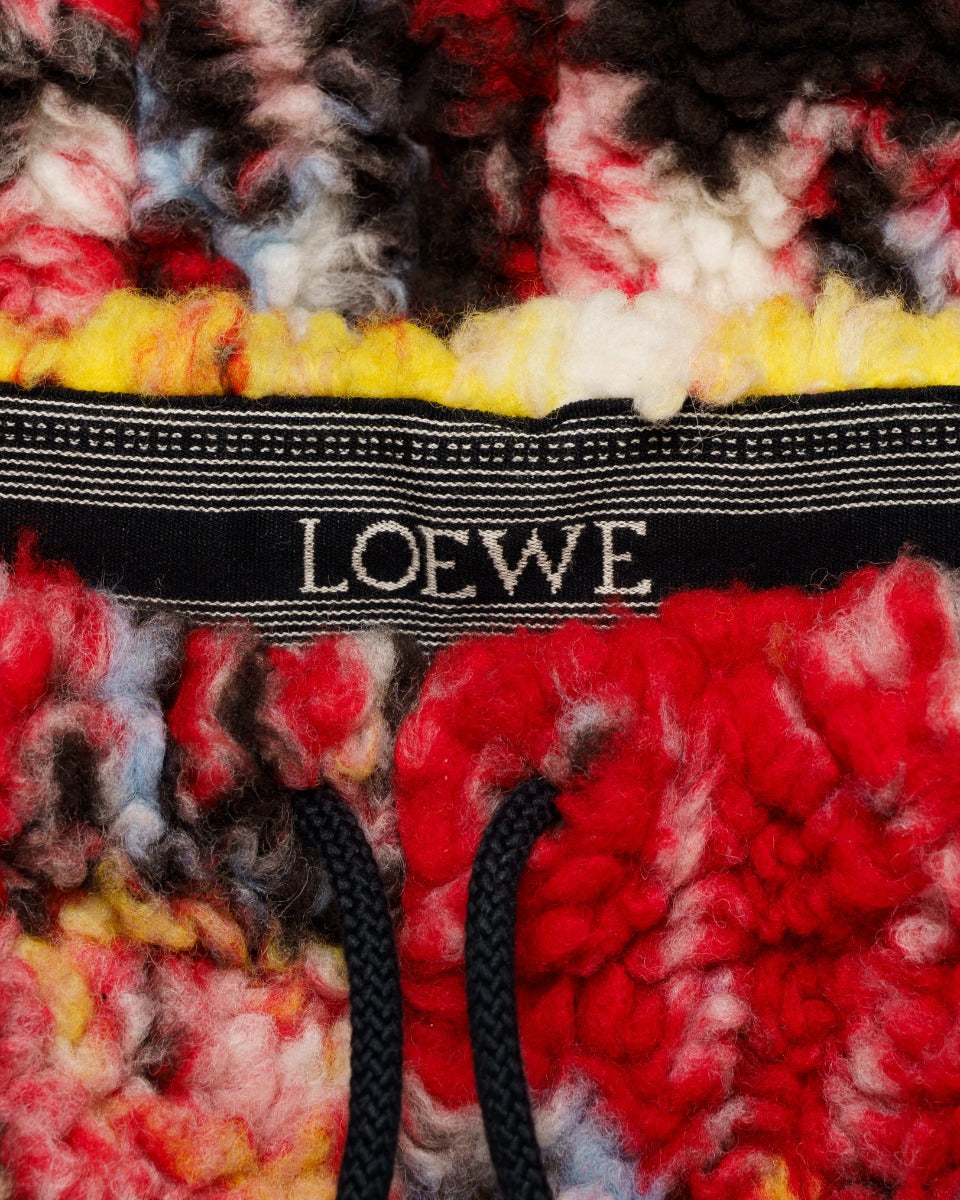 Loewe x Richard Hawkins graphic wool blend sweatpants