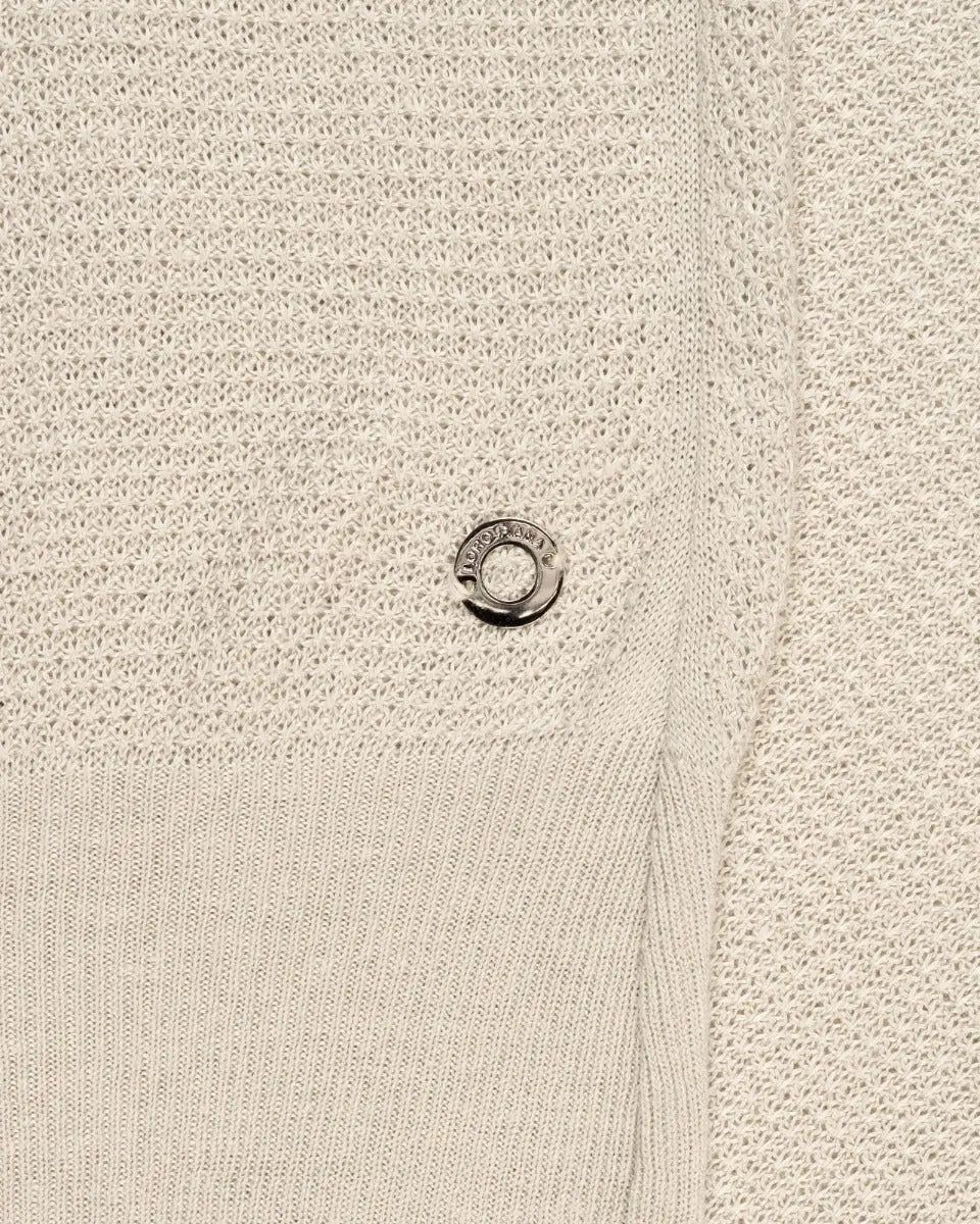 Loro Piana Boat collar silk-blend crewneck sweater Loro Piana