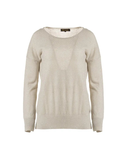 Loro Piana Boat collar silk-blend crewneck sweater Loro Piana