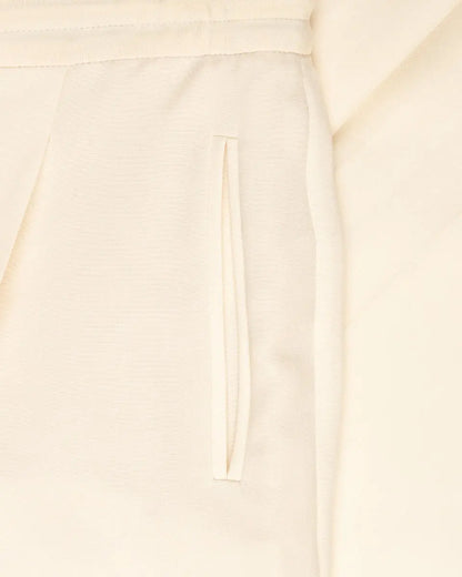Loro Piana Crepe cream silk drawstring pants Loro Piana