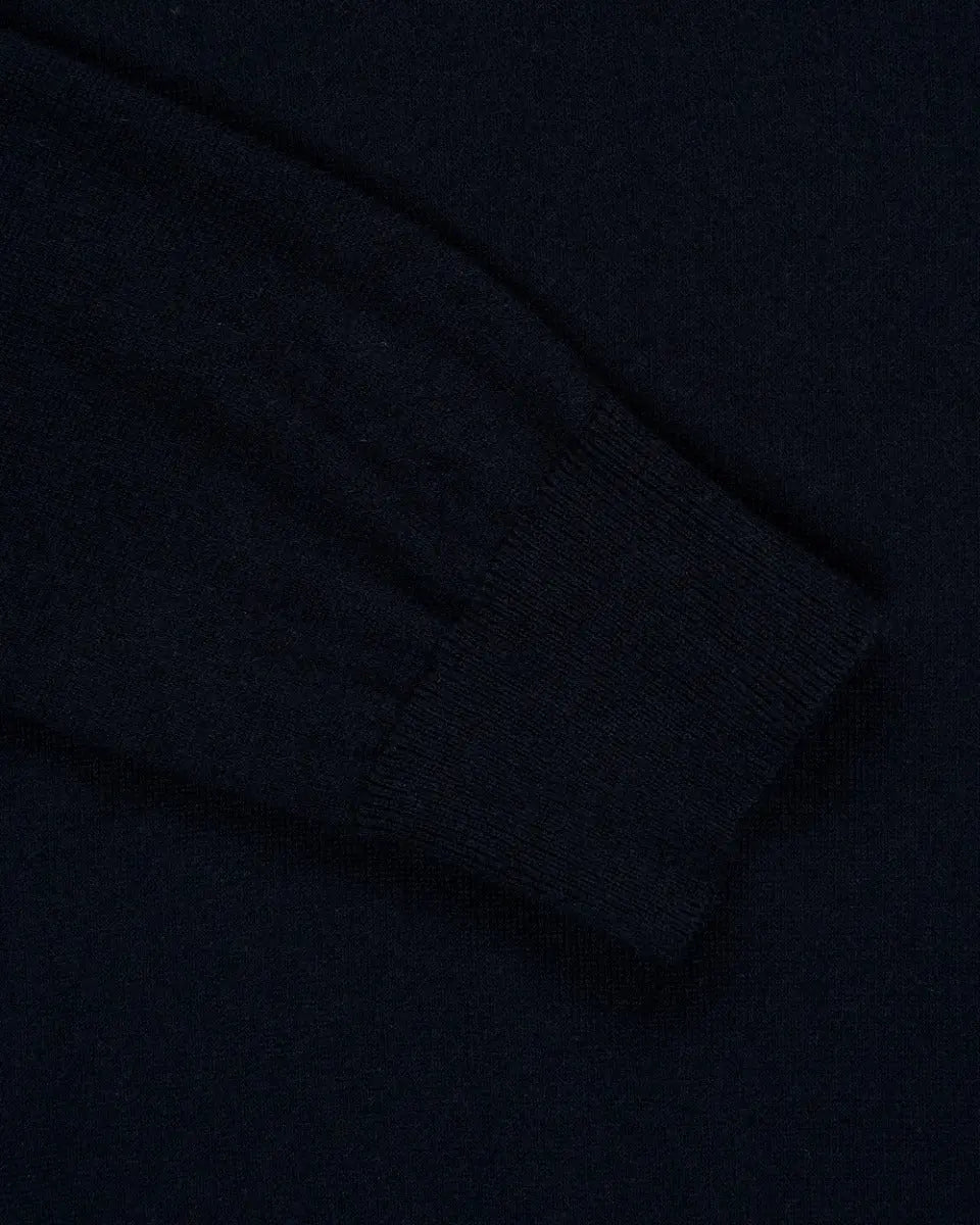 Loro Piana Girocollo Neo Piuma navy crewneck sweater Loro Piana