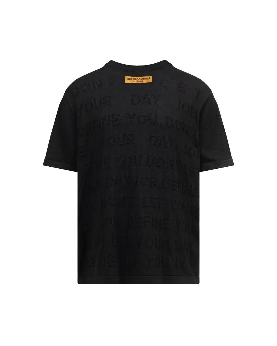 Louis Vuitton "don't let your day job define you" knitted t-shirt