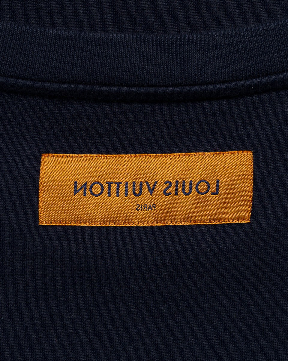 Louis Vuitton "LV" chain-stitched logo t-shirt